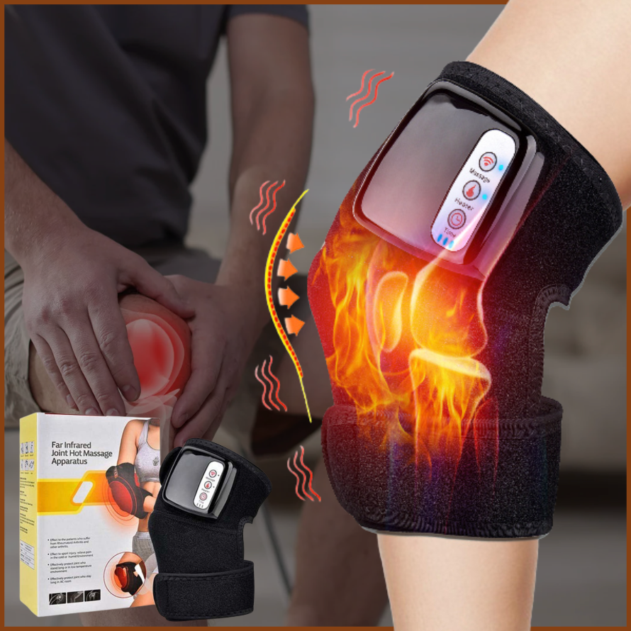الحلّ المثالي لوجع الركبة - حرارة بالأشعة تحت الحمراء + اهتزاز لطيف يزيل الشدّ ويعطيك راحة عميقة في 15 دقيقة